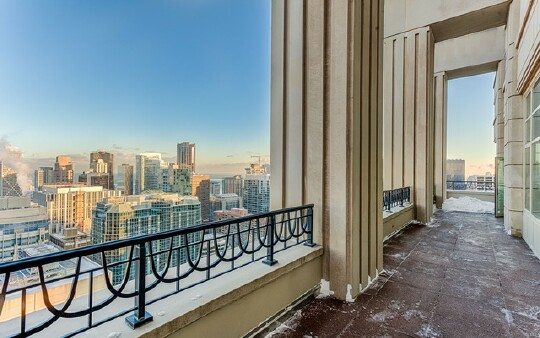 Ritz Carlton penthouse terrace