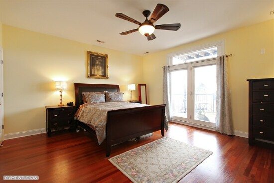 3346 N Sheffield Ave Unit 3S, Chicago, IL 60657 master bedroom