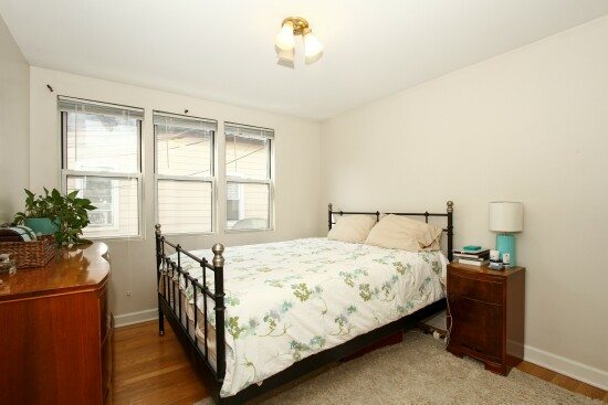 2155 W Belmont Ave, Chicago, IL 60618 coach house bedroom