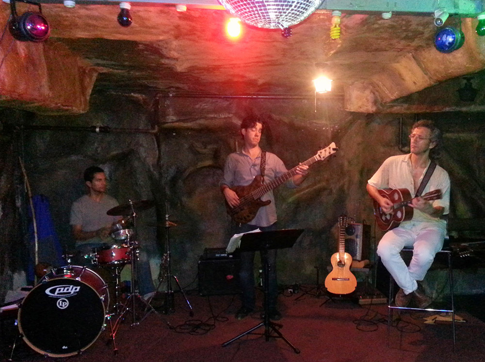 Musical performance in the cave